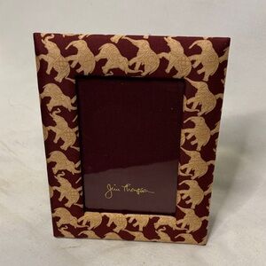 Jim Thompson Elephant Fabric Picture Frame